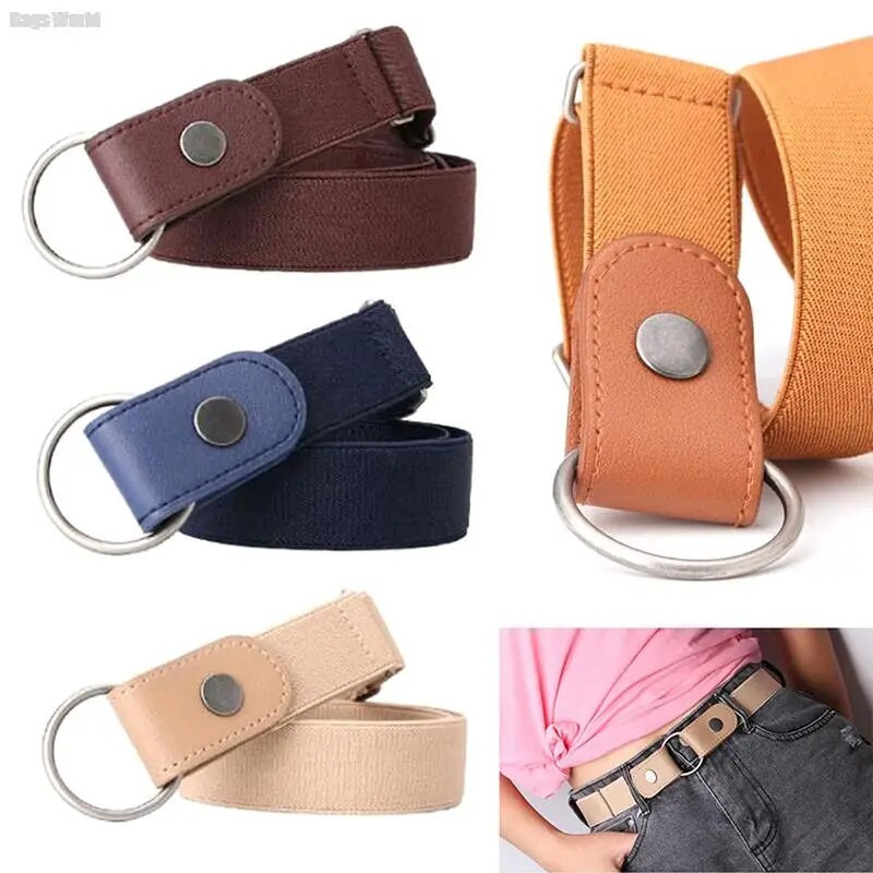 Remeni za žene Traperice bez kopči u struku Hlače bez kopči Rastezljivi elastični pojas za muškarce Nevidljivi remen