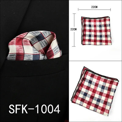 22 cm-es új férfi zsebkendő Vintage Paisley Pocket Square Puha Hankies esküvői party üzleti műselyem mellkasi törölköző ajándék