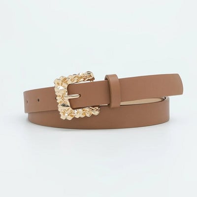 Naujas kvadratinis segtukas, moteriškas diržas, prabangaus dizaino juosta Blizganti pločio diržai Prašmatnūs moteriški vintažiniai kelnės Džinsai Juosmuo Juosmens dirželis