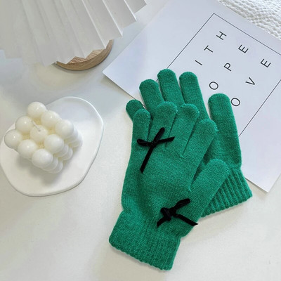 Kötött téli kesztyűk női kasmír őszi téli melegen tartó ujjatlan ujjak vastag érintőképernyő síelés kültéri munkakesztyű nőknek