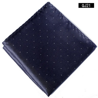 Bezmaksas piegāde Ikepeibao Hanky Candy Red Color Polka Dots vīriešu modes kabatas kvadrātveida kabatlakats