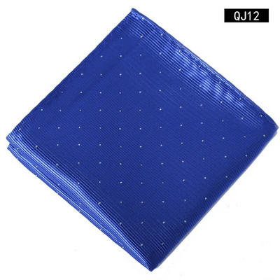 Bezmaksas piegāde Ikepeibao Hanky Candy Red Color Polka Dots vīriešu modes kabatas kvadrātveida kabatlakats