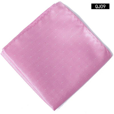 Bezmaksas piegāde Ikepeibao Hanky Candy Red Color Polka Dots vīriešu modes kabatas kvadrātveida kabatlakats