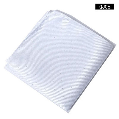 Bezmaksas piegāde Ikepeibao Hanky Candy Red Color Polka Dots vīriešu modes kabatas kvadrātveida kabatlakats