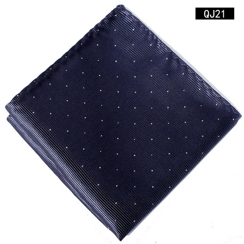 Bezmaksas piegāde Ikepeibao Hanky Candy Red Color Polka Dots vīriešu modes kabatas kvadrātveida kabatlakats