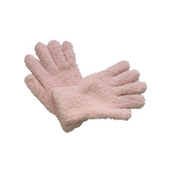 Нови удебелени женски зимни топли плетени ръкавици с цели пръсти Плътни вълнени плюшени ръкавици Дамски дебели топли ръкавици за колоездене