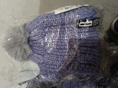 Ženska vunena pletena kapa Skijaški šešir Otporan na vjetar Zimski otvoreni pleteni debeli sijamski šal Ovratnik Topao Očuva toplinu za lice Beanies šešir