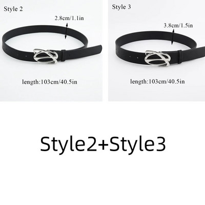 Y2k goth metalna zvijezda kopča kožni remen za žene vintage remen oko struka muški ležerni stil pojas za traperice luksuzni dodaci