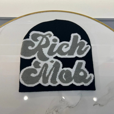 2023. Zimske kape Muškarci Žene Unisex kape za malu djecu Pletena kapa s vezom