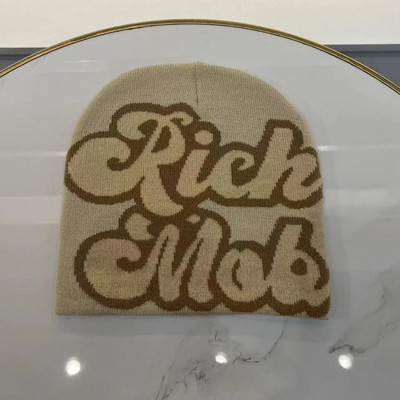 2023. Zimske kape Muškarci Žene Unisex kape za malu djecu Pletena kapa s vezom