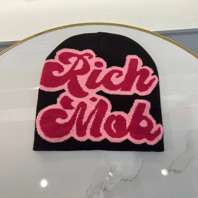 2023. Zimske kape Muškarci Žene Unisex kape za malu djecu Pletena kapa s vezom