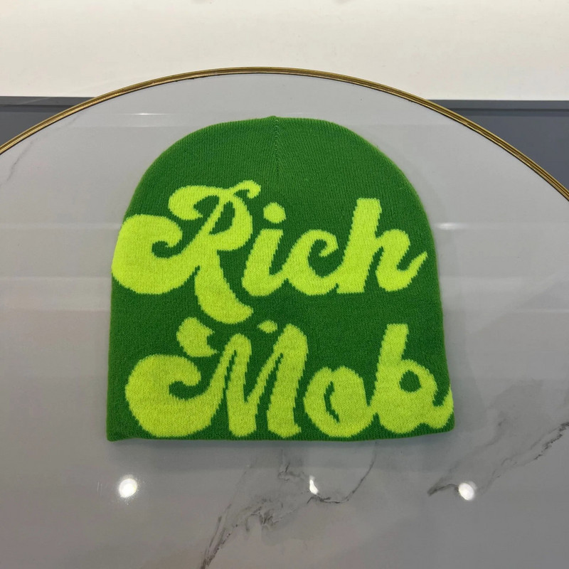 2023. Zimske kape Muškarci Žene Unisex kape za malu djecu Pletena kapa s vezom