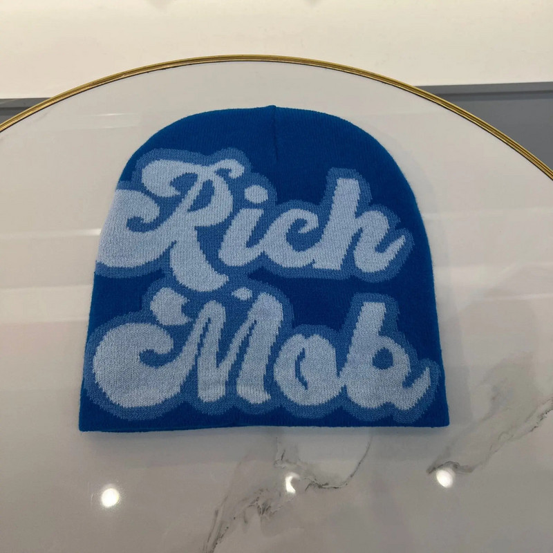 2023. Zimske kape Muškarci Žene Unisex kape za malu djecu Pletena kapa s vezom