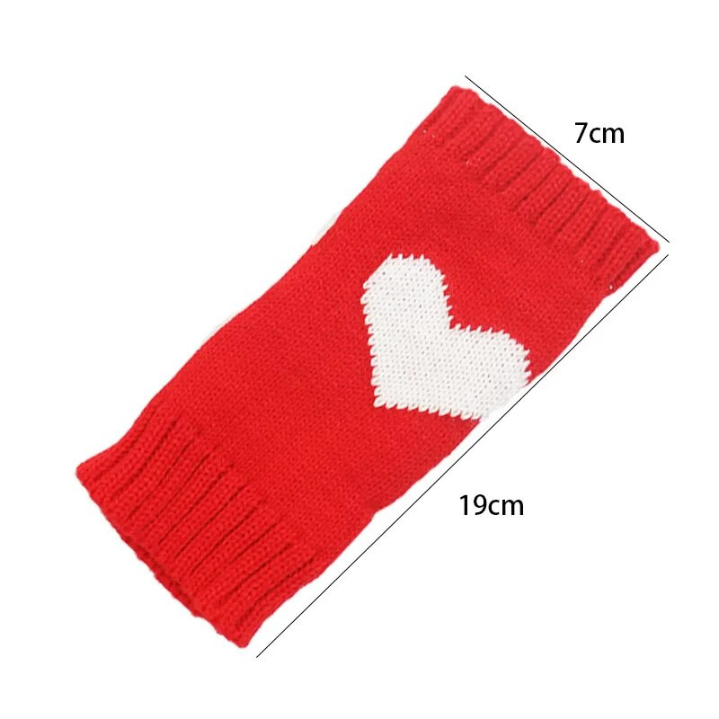 Zimske ženske slatke Lolita rukavice s pola prsta Pletene toplije rukavice za ruke bez prstiju Ležerne meke djevojačke gotičke punk rukavice za Noć vještica