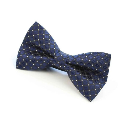 Szilárd divatos csokornyakkendők Vőlegény normál férfi kockás festett kravatka Férfi Pillangó Gravata Férfi Házasság esküvői csokornyakkendők