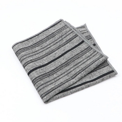 Modni klasični 100% pamuk džepni kvadrat za muškarce Žene 25 cm širine Plavo Sivo Smeđe Poslovno vjenčano odijelo Rupčić maramice