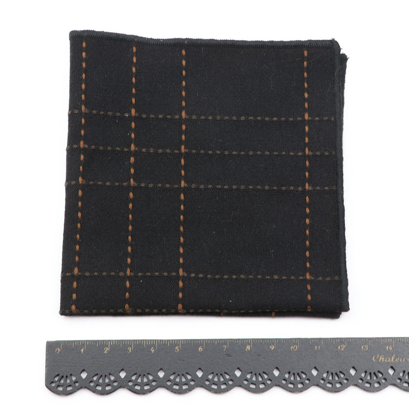 Modni klasični 100% pamuk džepni kvadrat za muškarce Žene 25 cm širine Plavo Sivo Smeđe Poslovno vjenčano odijelo Rupčić maramice