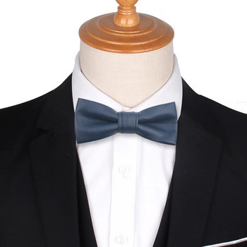 PU кожена мъжка папийонка Класическа папийонка за мъже, жени, ежедневни момчета, папийонки, вратовръзки, папийонки за сватбено парти, мъжка вратовръзка