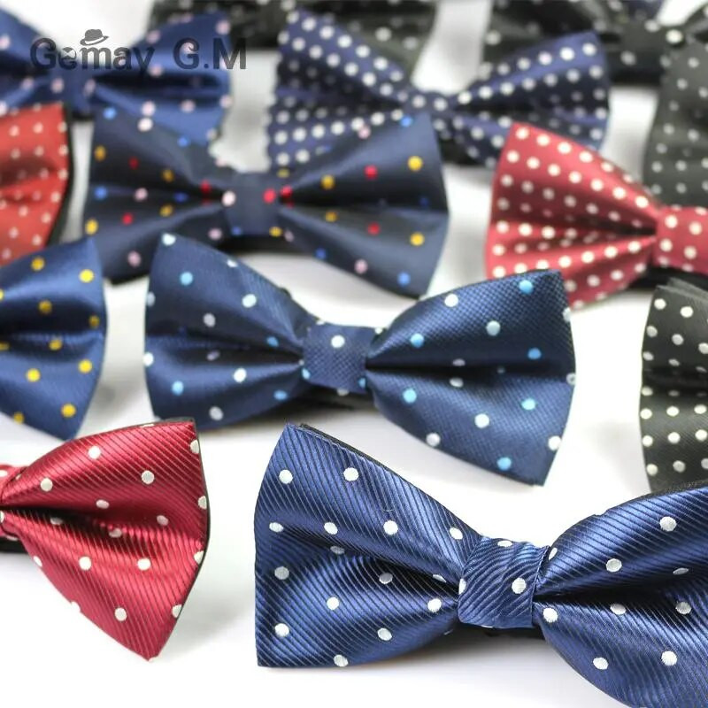 Muški ovratnik s leptir-mašnom Klasične točkice s leptir-mašnom za svatove Moda Ležerna muška poslovna leptir-mašna Kravata