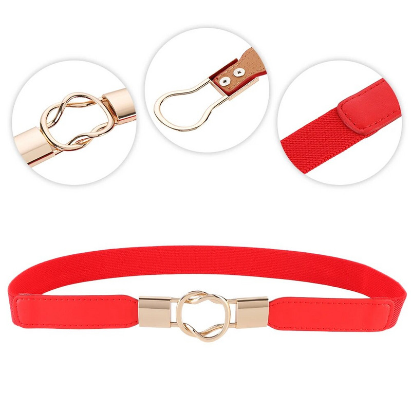 2023. Novi modni ženski remen za djevojke, tanki pojas od PU kože, elastični pojas, podesivi remen, kopča, haljina, dodaci za suknju