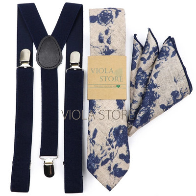 Forró színek rózsaszín sötétkék elasztikus szkenner virágos pamut masni 6 cm nyakkendő zseb négyzet szett Férfi esküvői party merevítő cravat ajándék kiegészítő