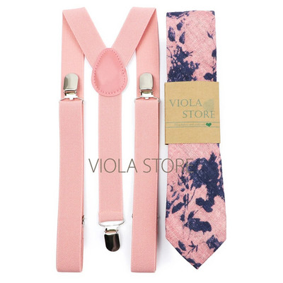 Forró színek rózsaszín sötétkék elasztikus szkenner virágos pamut masni 6 cm nyakkendő zseb négyzet szett Férfi esküvői party merevítő cravat ajándék kiegészítő