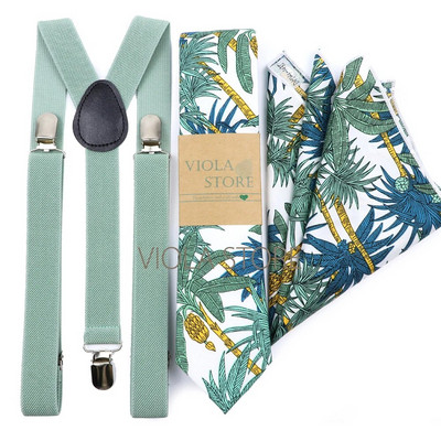 Forró színek rózsaszín sötétkék elasztikus szkenner virágos pamut masni 6 cm nyakkendő zseb négyzet szett Férfi esküvői party merevítő cravat ajándék kiegészítő