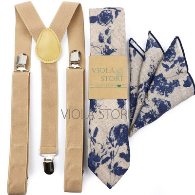 Forró színek rózsaszín sötétkék elasztikus szkenner virágos pamut masni 6 cm nyakkendő zseb négyzet szett Férfi esküvői party merevítő cravat ajándék kiegészítő