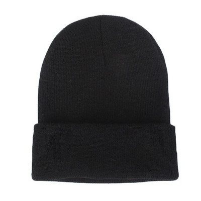 Χαριτωμένο γατάκι αυτί Beanie Χειμερινό ζεστό πλεκτό καπέλο από μαλακό μαλλί κροσέ κρανιά φασόλια για γυναίκες κορίτσι Little Devil Cosplay Halloween Cap