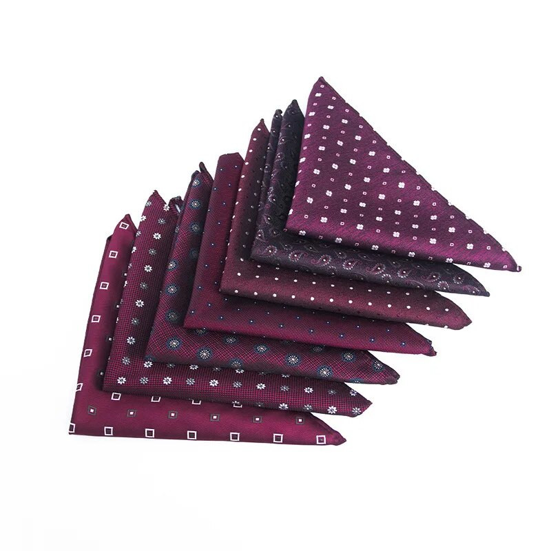 Linbaiway üzleti nyomtatott csíkos zsebkendő férfi öltönyökhöz Hankies alkalmi parti zseb négyzet alakú ajándék szmoking mellkastörölköző