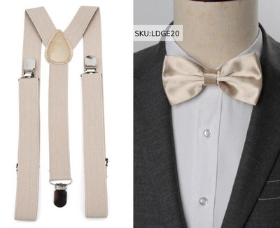 Uniseks tregeri Kompleti leptir mašna Kopča na štipaljku Muški remeni Podesivi elastični Y-naramenice Vjenčano odijelo Hlače Traperice Dodaci