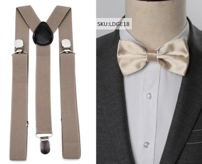 Uniseks tregeri Kompleti leptir mašna Kopča na štipaljku Muški remeni Podesivi elastični Y-naramenice Vjenčano odijelo Hlače Traperice Dodaci