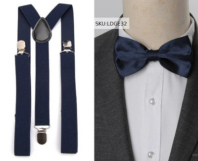 Uniseks tregeri Kompleti leptir mašna Kopča na štipaljku Muški remeni Podesivi elastični Y-naramenice Vjenčano odijelo Hlače Traperice Dodaci