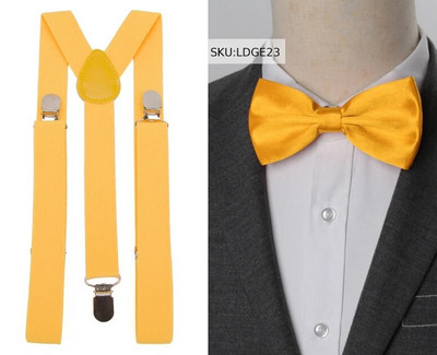 Uniseks tregeri Kompleti leptir mašna Kopča na štipaljku Muški remeni Podesivi elastični Y-naramenice Vjenčano odijelo Hlače Traperice Dodaci