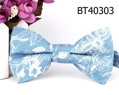 Džinsi Taurīte līgavainim Mode Džinsu tauriņš Vīriešiem Sievietēm Taurītes Pieaugušajiem Kāzu Taurītes Kravati Zila Groomsmen Ziedu taurīte