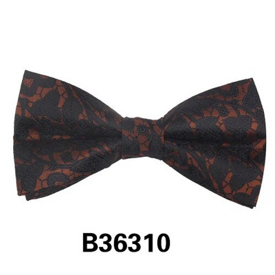 Divat Férfi Csokornyakkendő Klasszikus csíkos Csokornyakkendő Férfi Üzleti Esküvő Felnőtt virágos csokornyakkendők Pillangó öltönyök Csokorkák