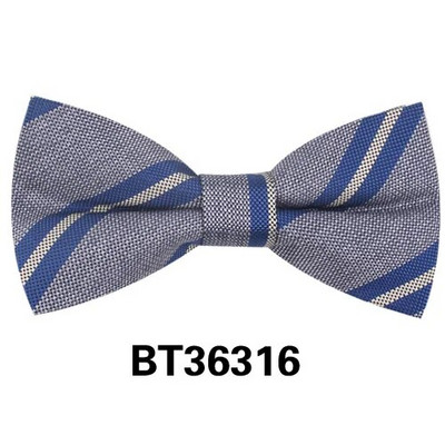 Divat Férfi Csokornyakkendő Klasszikus csíkos Csokornyakkendő Férfi Üzleti Esküvő Felnőtt virágos csokornyakkendők Pillangó öltönyök Csokorkák