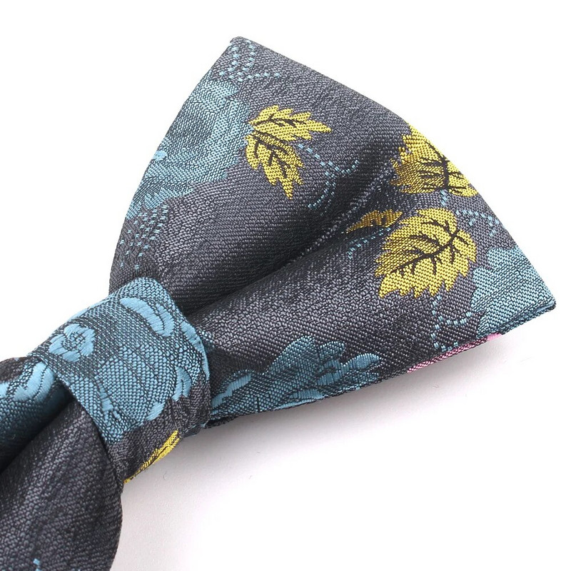 Divat Férfi Csokornyakkendő Klasszikus csíkos Csokornyakkendő Férfi Üzleti Esküvő Felnőtt virágos csokornyakkendők Pillangó öltönyök Csokorkák