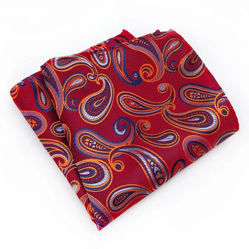 Νέο υψηλής ποιότητας πολυεστερικό υλικό Paisley Suit Πετσέτα τσέπης Business Ανδρικά αξεσουάρ Πετσέτα μαντήλι τσέπης