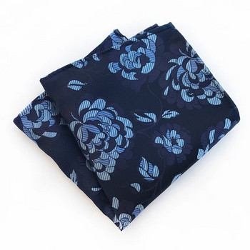 Matagorda Silk Flower носна кърпичка жакардово тъкане джобен квадрат Hanky сватбено парти за мъжки костюми аксесоари Безплатна доставка