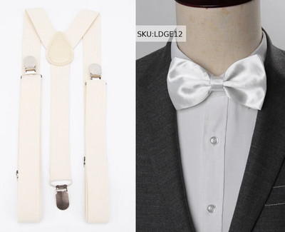 Tregeri Komplet leptir-kravata Muška moda Suspensorio za muškarce Dječake Žene Leptir-mašne Naramenice Hlače Tirantes Vjenčanje Košulja za slobodno vrijeme Ostaci