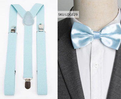 Tregeri Komplet leptir-kravata Muška moda Suspensorio za muškarce Dječake Žene Leptir-mašne Naramenice Hlače Tirantes Vjenčanje Košulja za slobodno vrijeme Ostaci