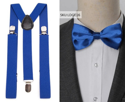 Tregeri Komplet leptir-kravata Muška moda Suspensorio za muškarce Dječake Žene Leptir-mašne Naramenice Hlače Tirantes Vjenčanje Košulja za slobodno vrijeme Ostaci