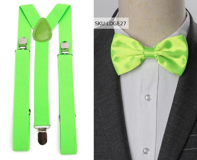 Tregeri Komplet leptir-kravata Muška moda Suspensorio za muškarce Dječake Žene Leptir-mašne Naramenice Hlače Tirantes Vjenčanje Košulja za slobodno vrijeme Ostaci