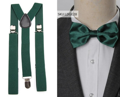 Tregeri Komplet leptir-kravata Muška moda Suspensorio za muškarce Dječake Žene Leptir-mašne Naramenice Hlače Tirantes Vjenčanje Košulja za slobodno vrijeme Ostaci
