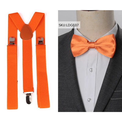 Tregeri Komplet leptir-kravata Muška moda Suspensorio za muškarce Dječake Žene Leptir-mašne Naramenice Hlače Tirantes Vjenčanje Košulja za slobodno vrijeme Ostaci