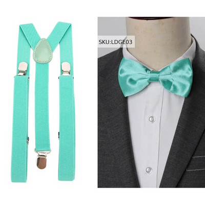 Tregeri Komplet leptir-kravata Muška moda Suspensorio za muškarce Dječake Žene Leptir-mašne Naramenice Hlače Tirantes Vjenčanje Košulja za slobodno vrijeme Ostaci