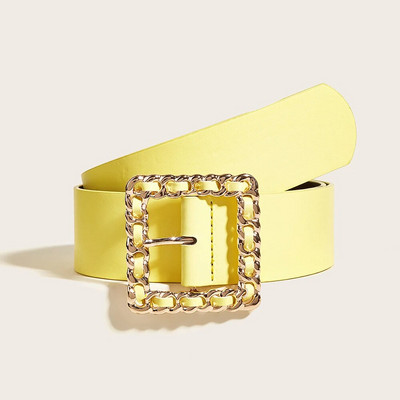 Trend jeseni i zime četvrtasti remen s kopčom za žene VD2628 cinturones para mujer Green Vintage remen Dress Belts ceinture femme