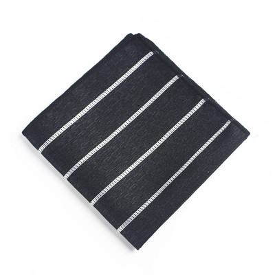 Linbaiway csíkos zseb négyzet férfi kis esküvői Hankies férfi öltönyök zsebkendő női zseb mellkas törölköző egyedi logó