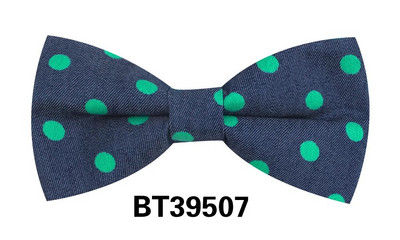 Ανδρικό τζιν παπιγιόν Casual dots παπιγιόν για άντρες Γυναικείες τζιν παπιγιόν για ενήλικες για επαγγελματικούς γάμους κοστούμια πεταλούδα Cravats παπιγιόν